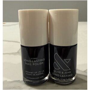 Olive & June Nail Polish E+M 0.46 Fl Oz Set of 2